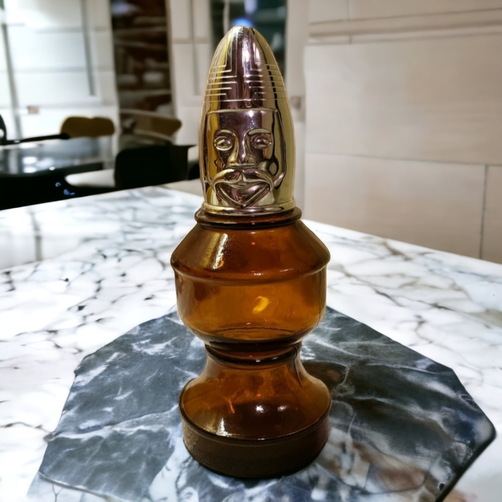 Vtg Avon Bishop Decanter Wild Country Decanter MT